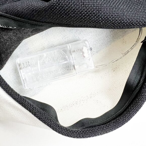 NWT THRO by Marlo Lorenz Haunted House Light-Up Pillow Cover. 20" x 20" - Picture 4 of 8